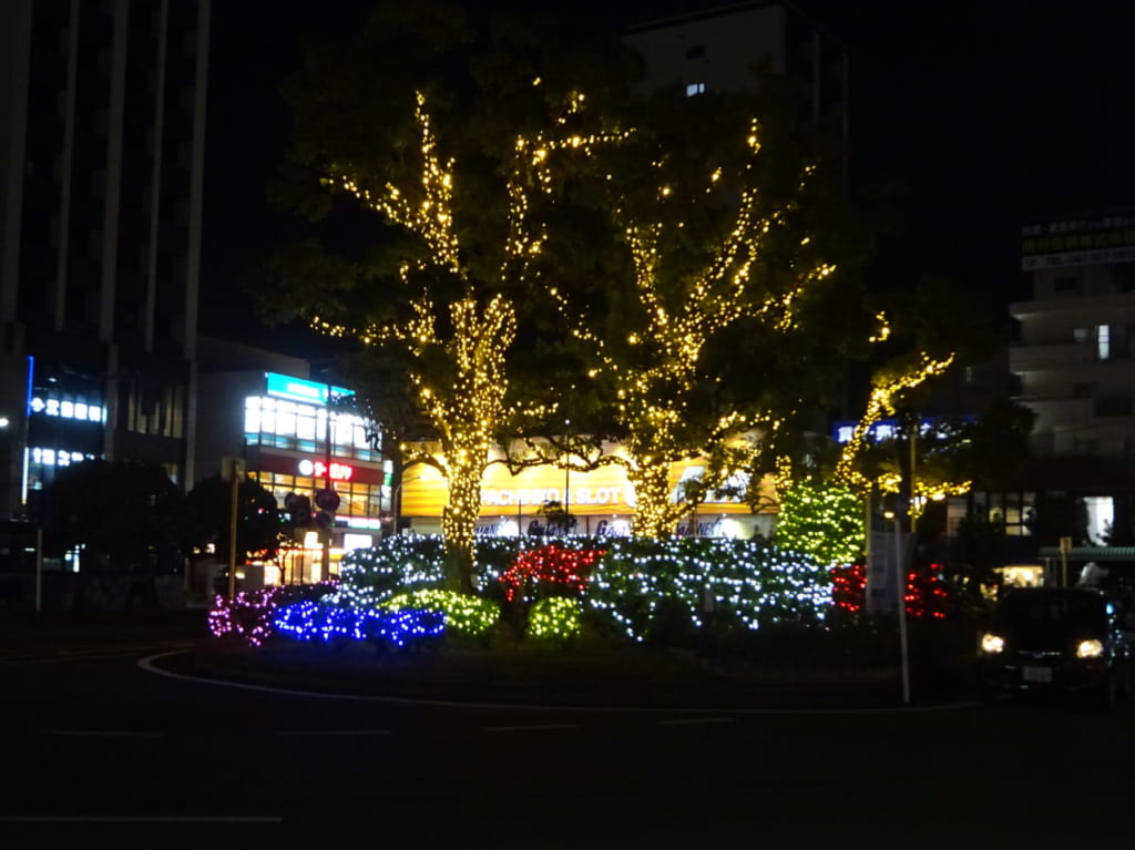 南行徳でイルミネーション点灯式