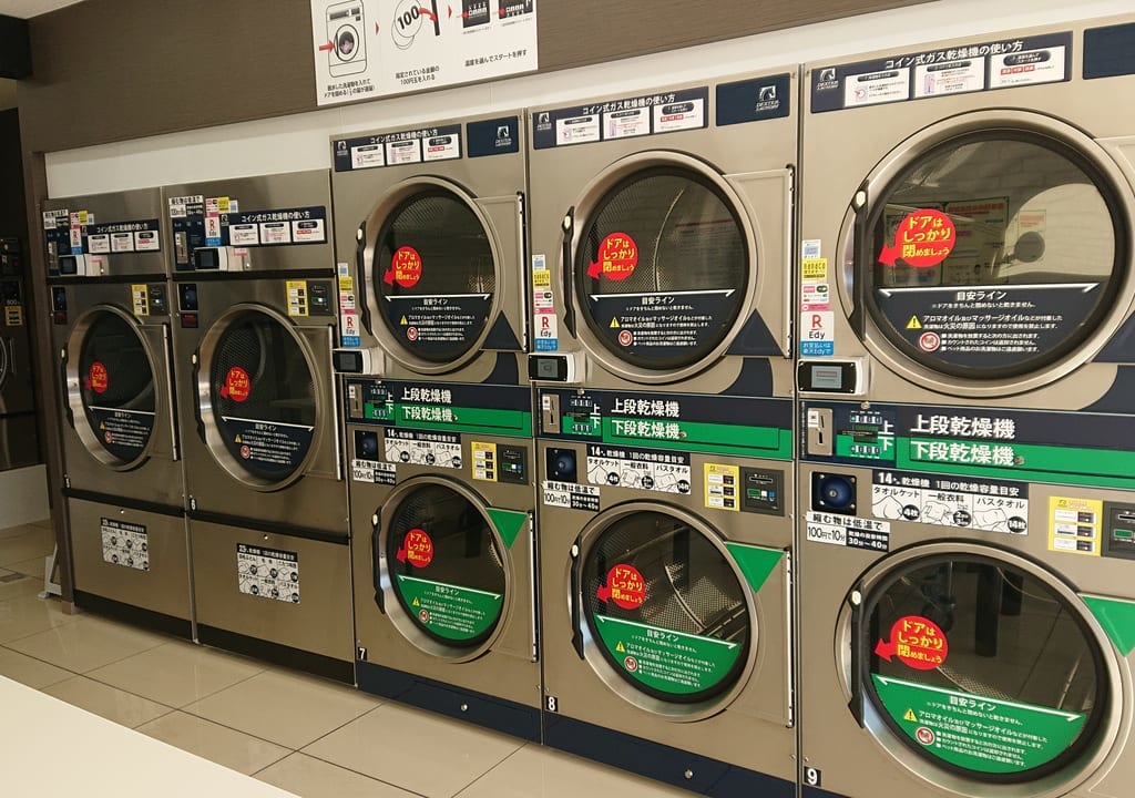 マンマチャオ市川若宮店の洗濯機