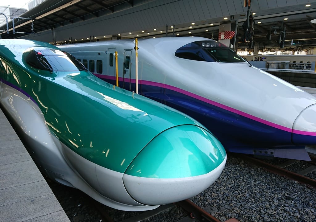 東北新幹線東京駅停車中