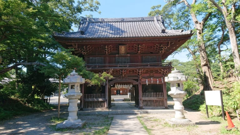 真間山弘法寺の仁王門