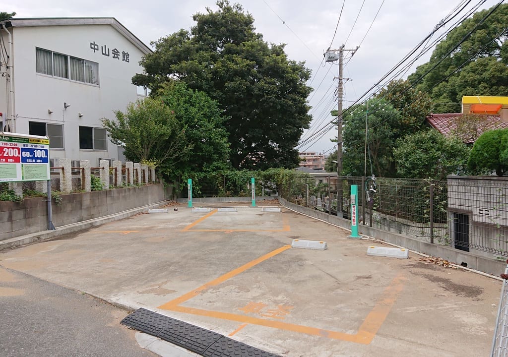安房神社前駐車場