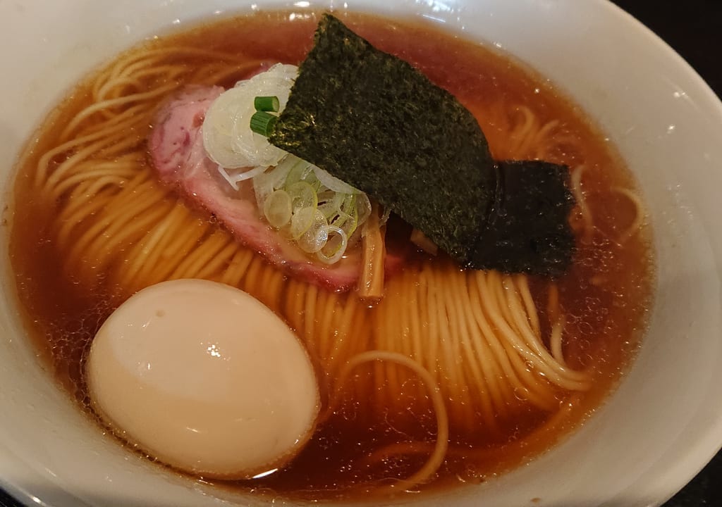 支那ソバ小むろの味玉そば