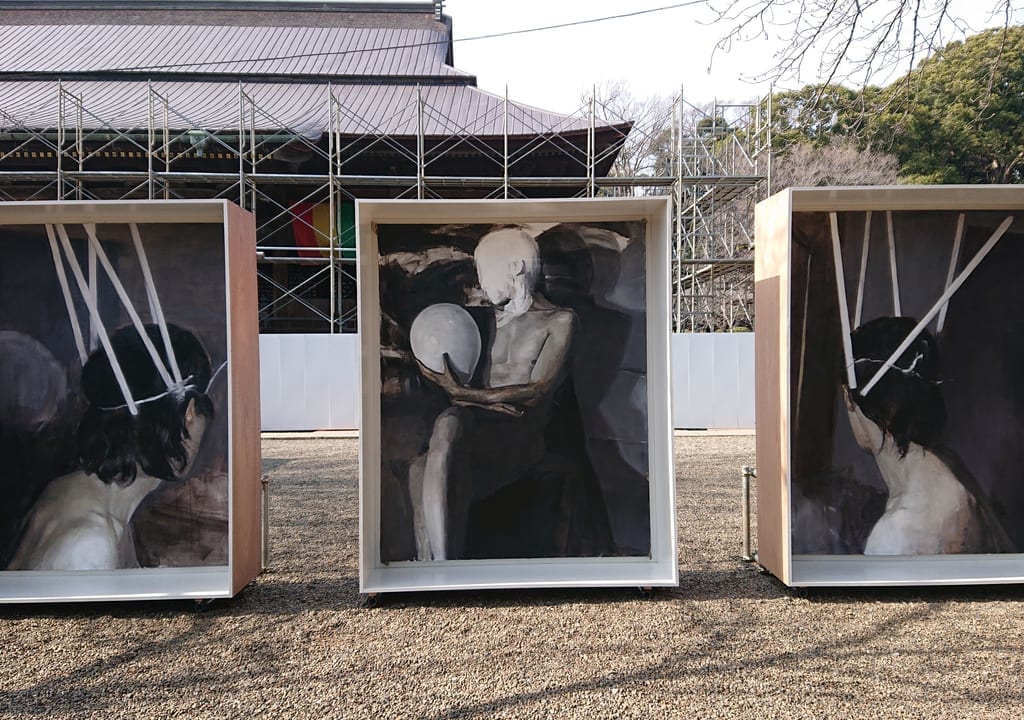 川田龍さんの「unitled（San Giovenale1）unitled（San Giovenale2）unitled（San Giovenale3）」