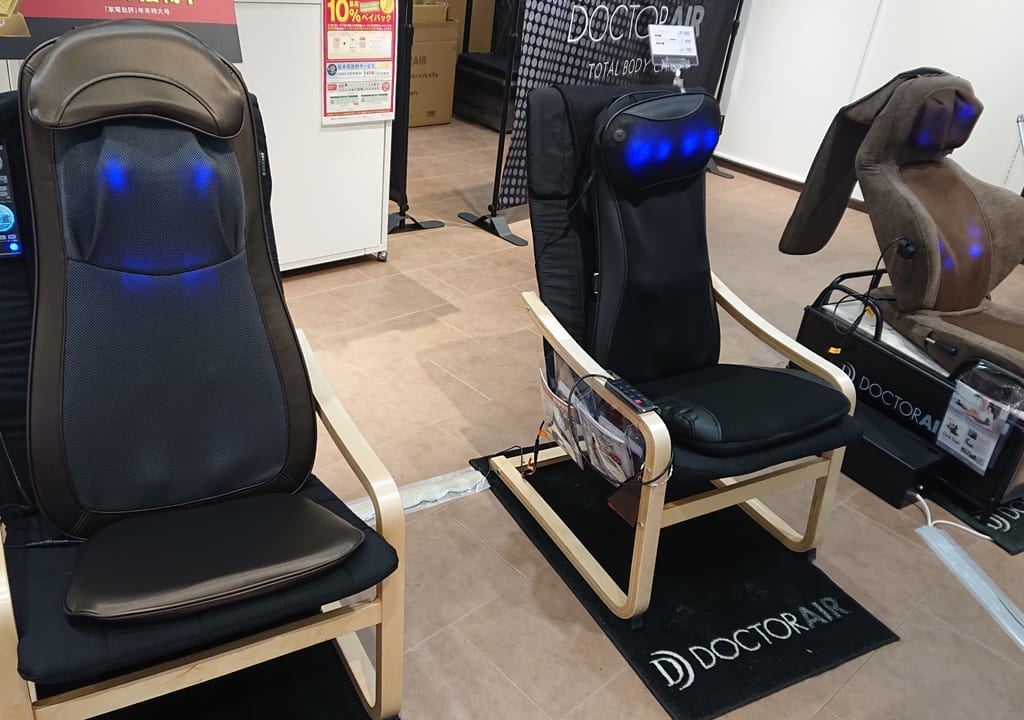 ドクターエアの店内