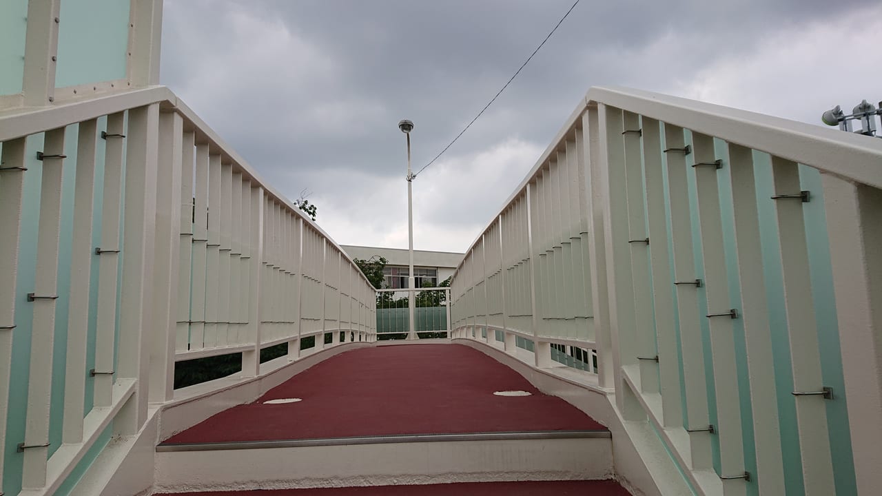 若宮小学校前の歩道橋