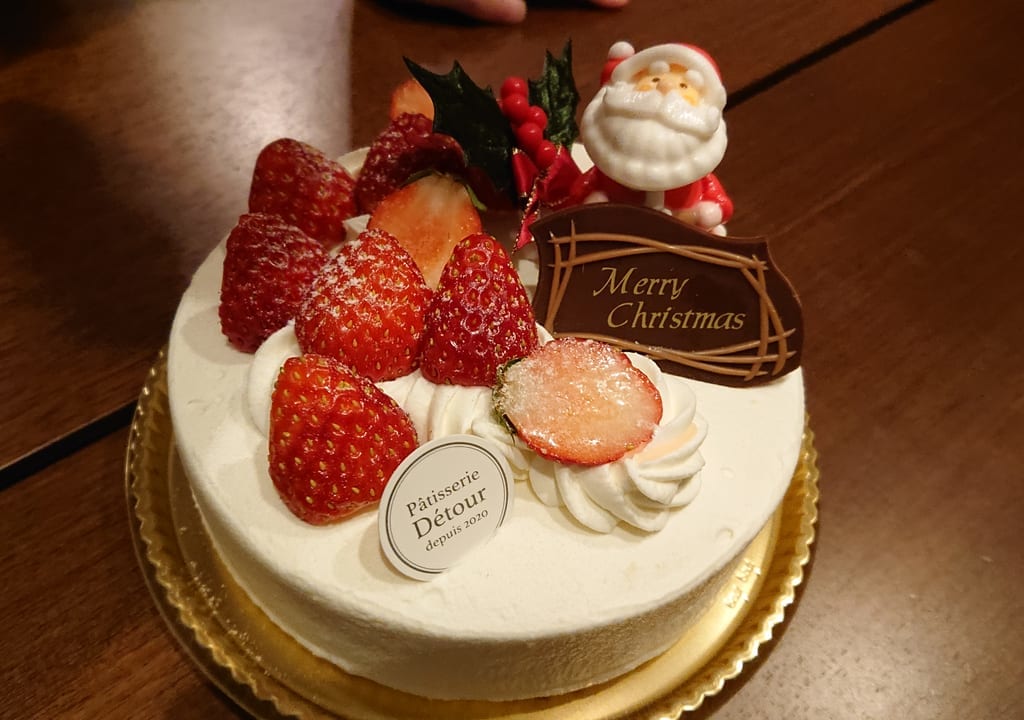 パティスリーデトゥールのクリスマスケーキはおいしくておススメ！