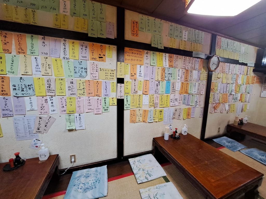 行徳の大衆酒場大ちゃんのメニュー