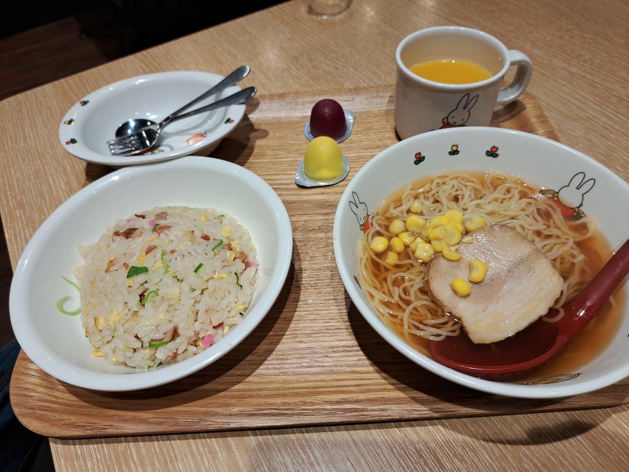 れんげ食堂Toshu本八幡店のおこさまチャーハンセット