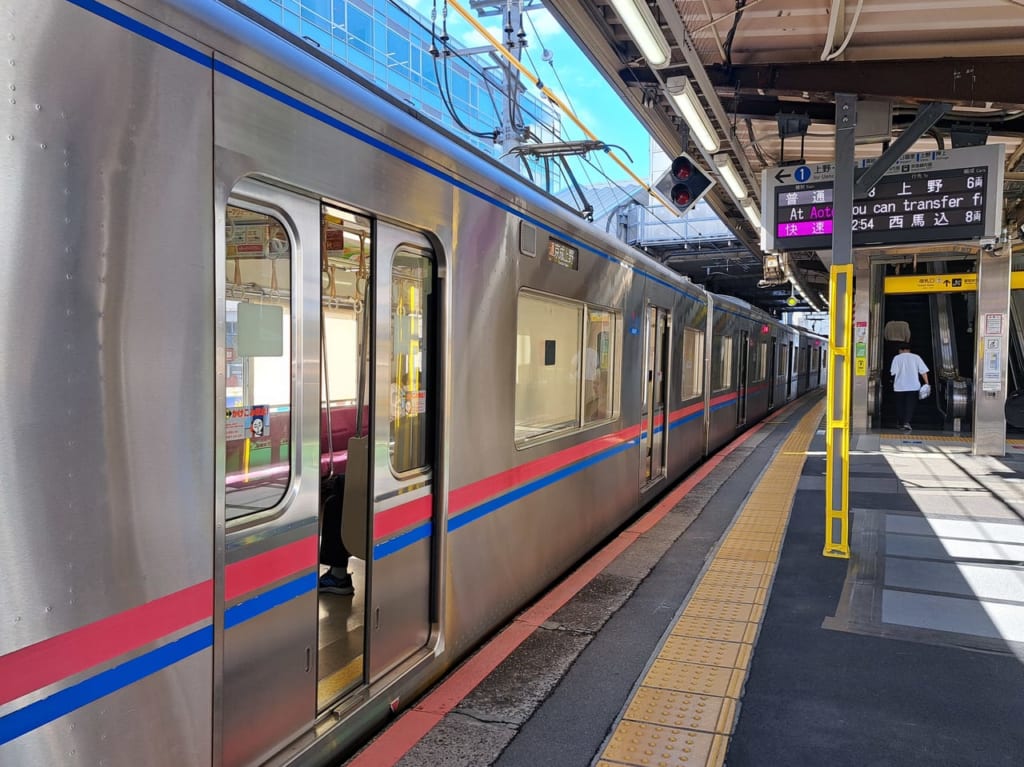 京成八幡駅工事