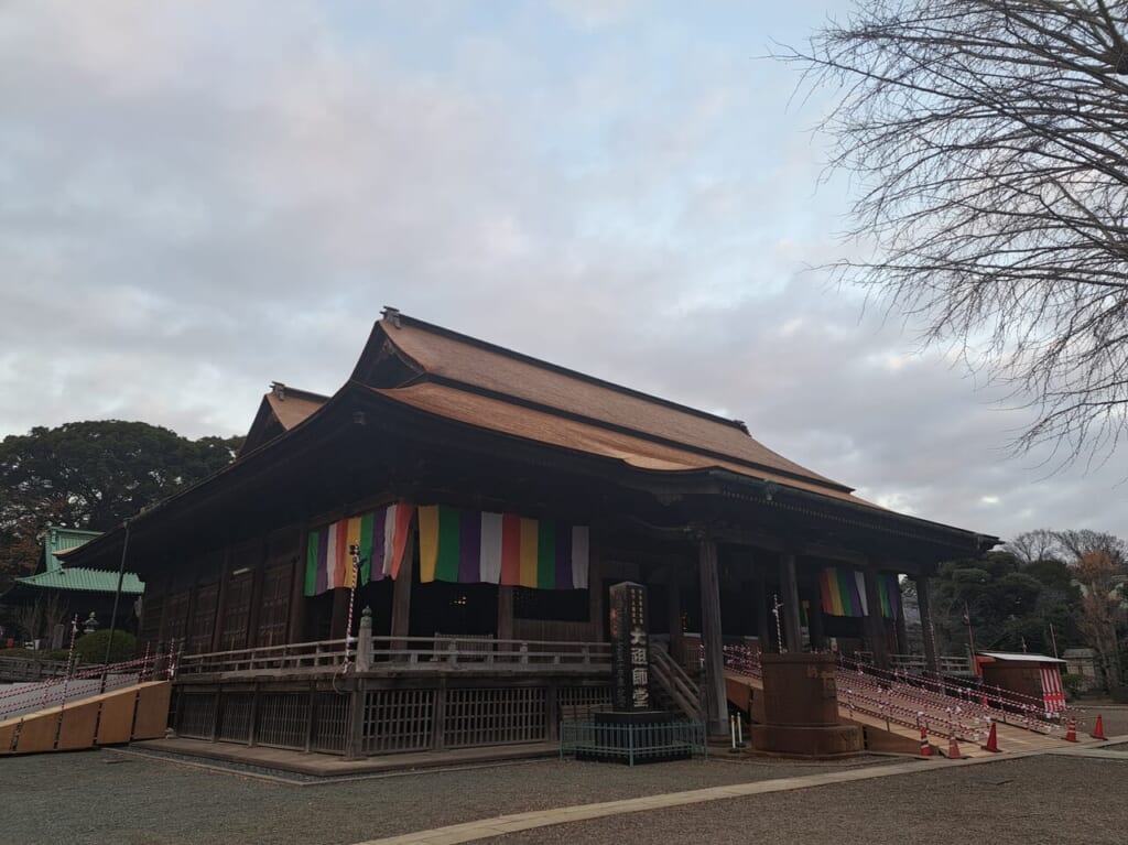 法華経寺の祖師堂がキレイになりました