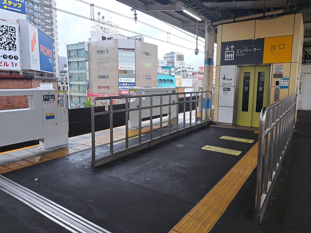 JR本八幡駅のエレベーター