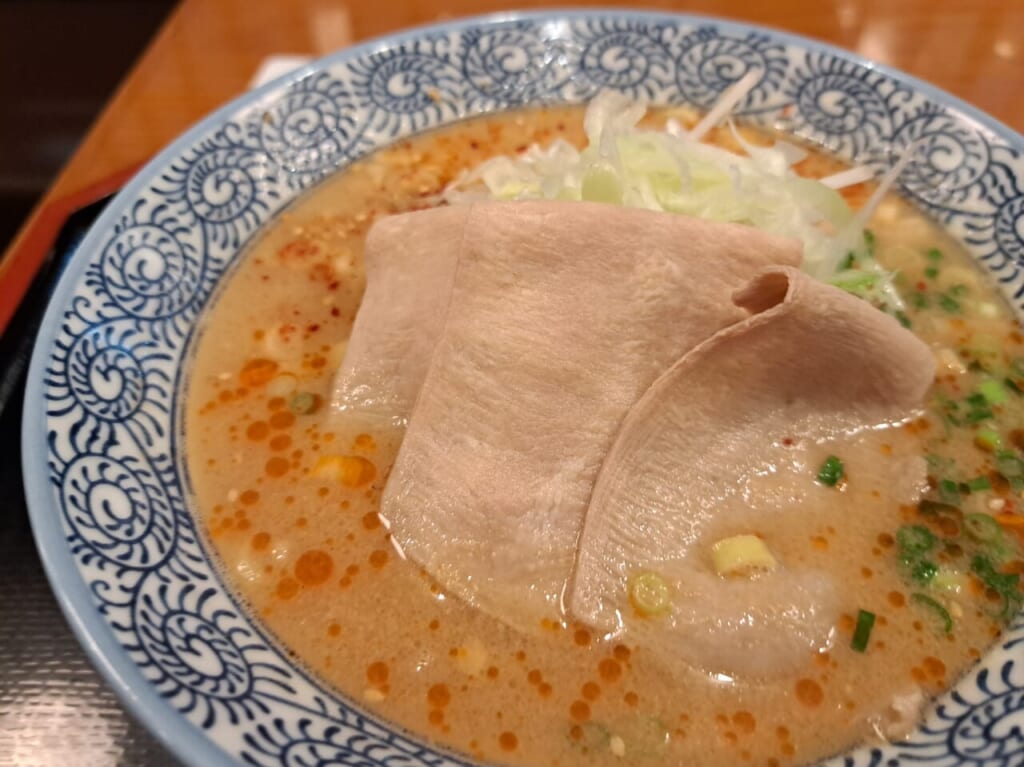 牛たん焼き仙台辺見ニッケコルトンプラザ店のタンしゃぶラーメン
