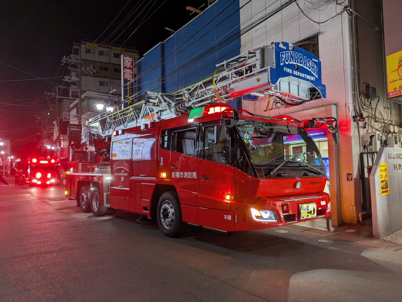 はしご車