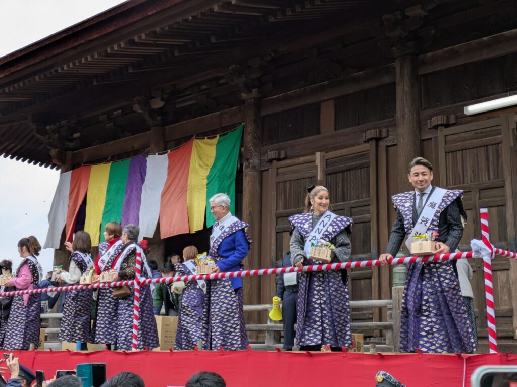 法華経寺の節分追儺式