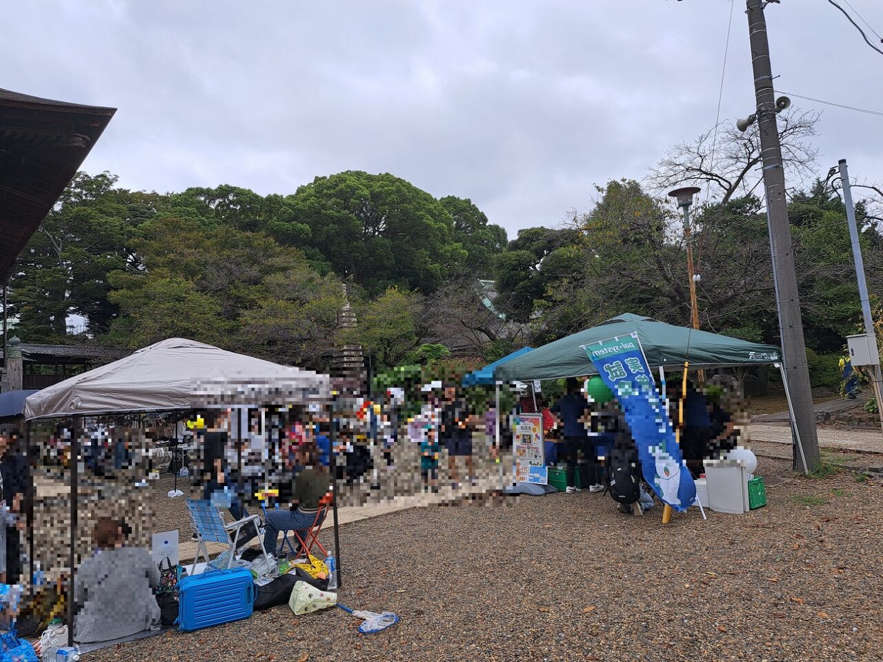 法華経寺こどもフェスティバルの様子