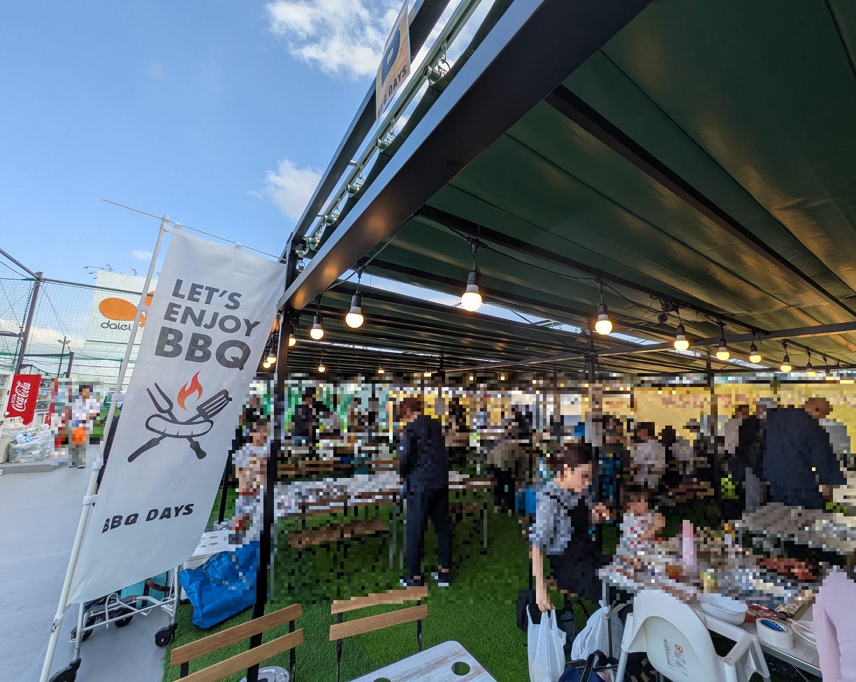 BBQDAYS市川コルトンプラザの会場