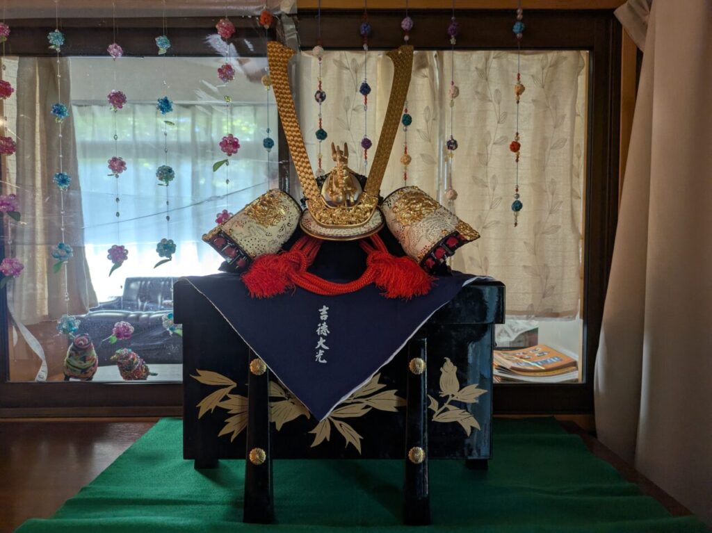 五月人形展の展示