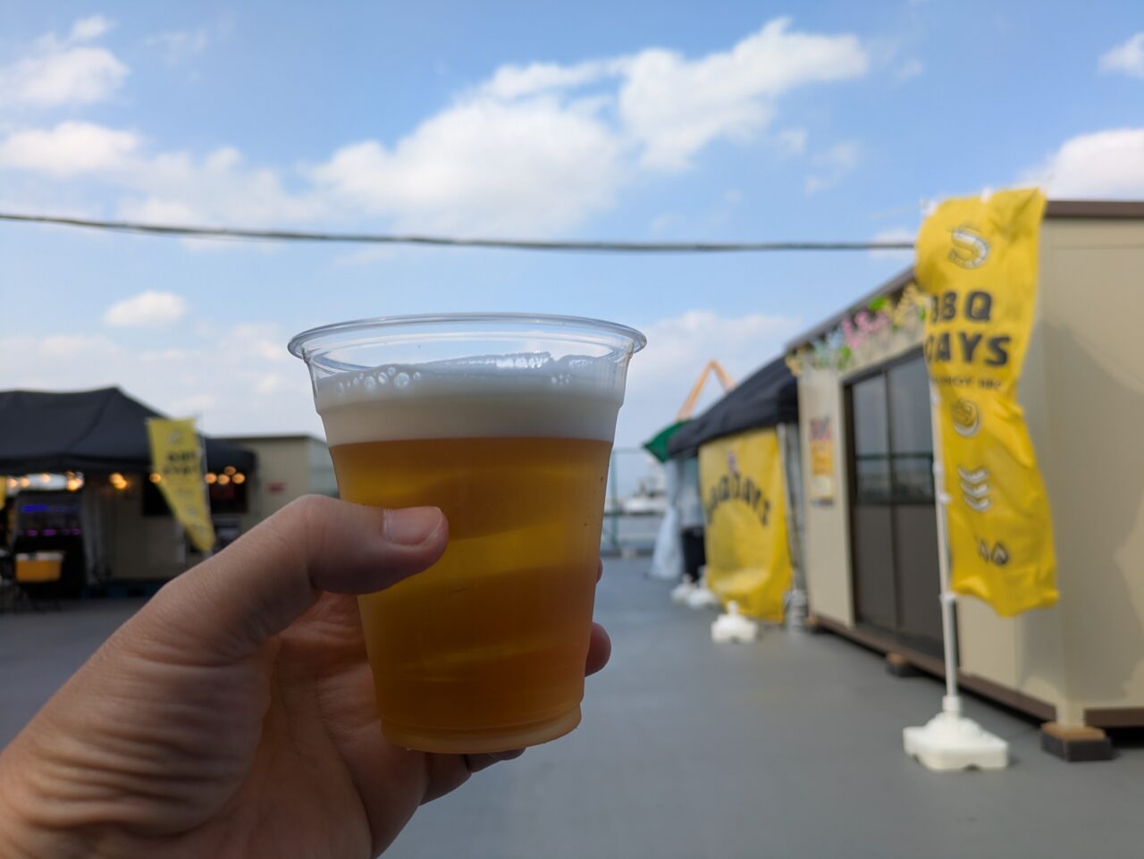 BBQDAYS市川コルトンプラザのビール