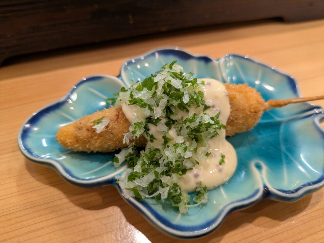 富来也のヤングコーンの肉巻き
