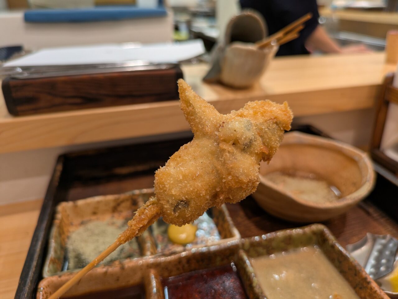 富来也のつぶ貝と茗荷