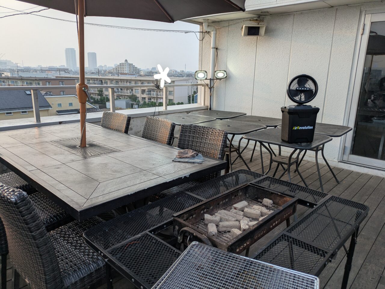 Sky Terrace BBQ -BIBI-の店内