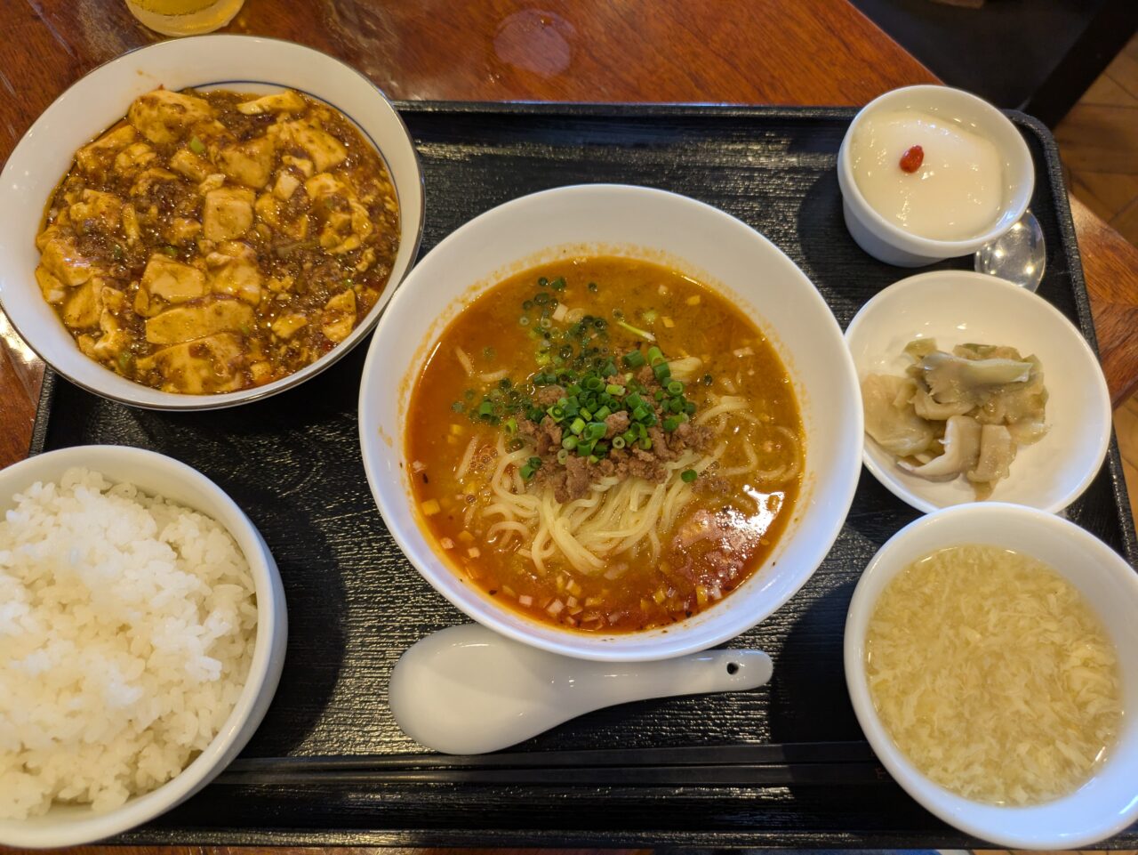 中国料理ろぉしゃんのランチセット