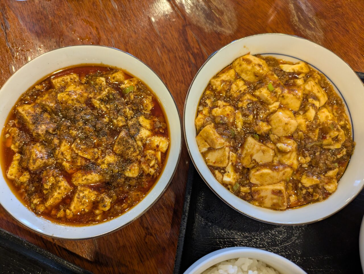 中国料理ろぉしゃんの麻婆豆腐