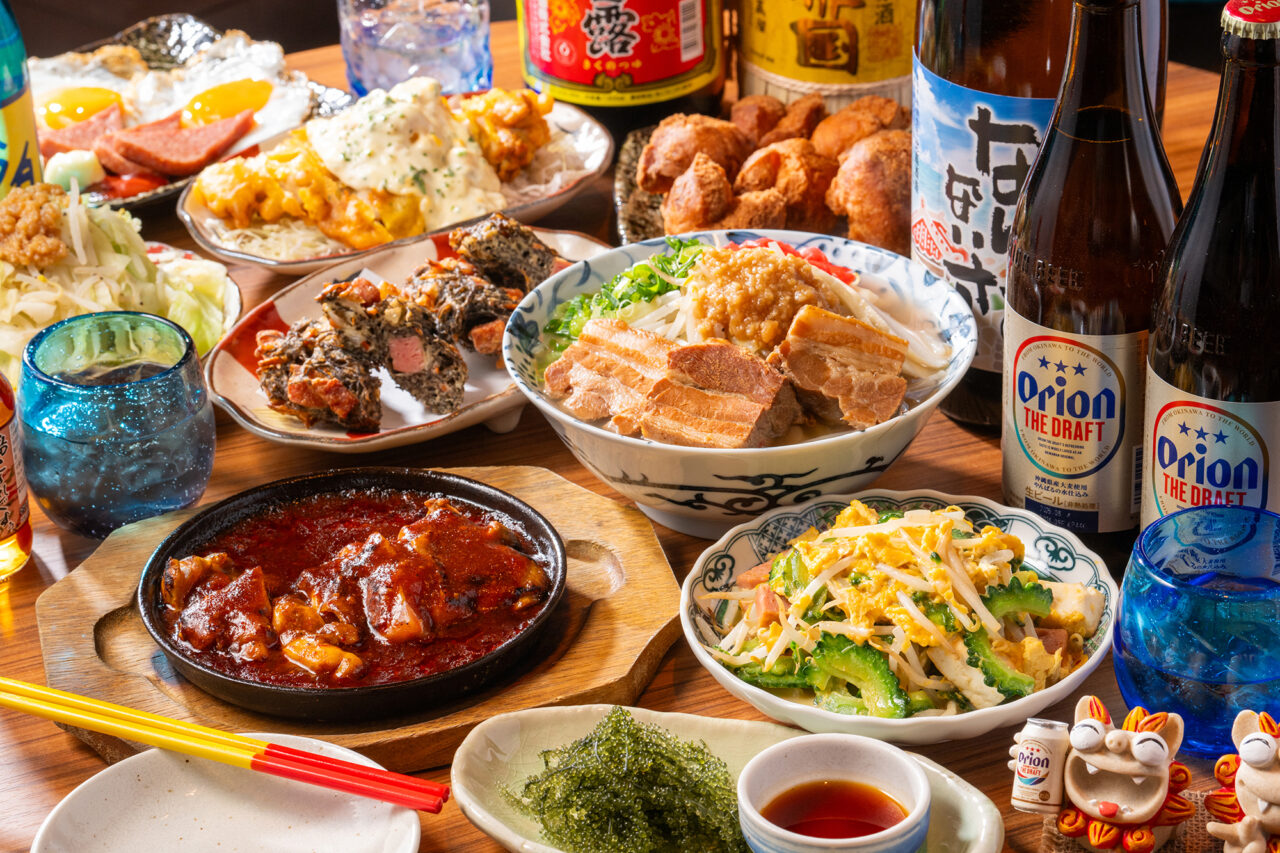 ナンクルナイサきばいやんせーの料理