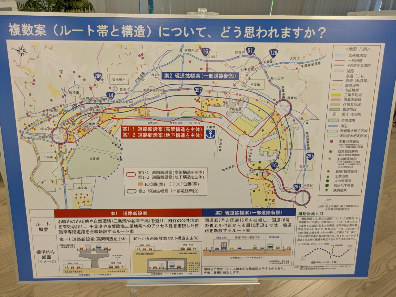 新湾岸道路のルート