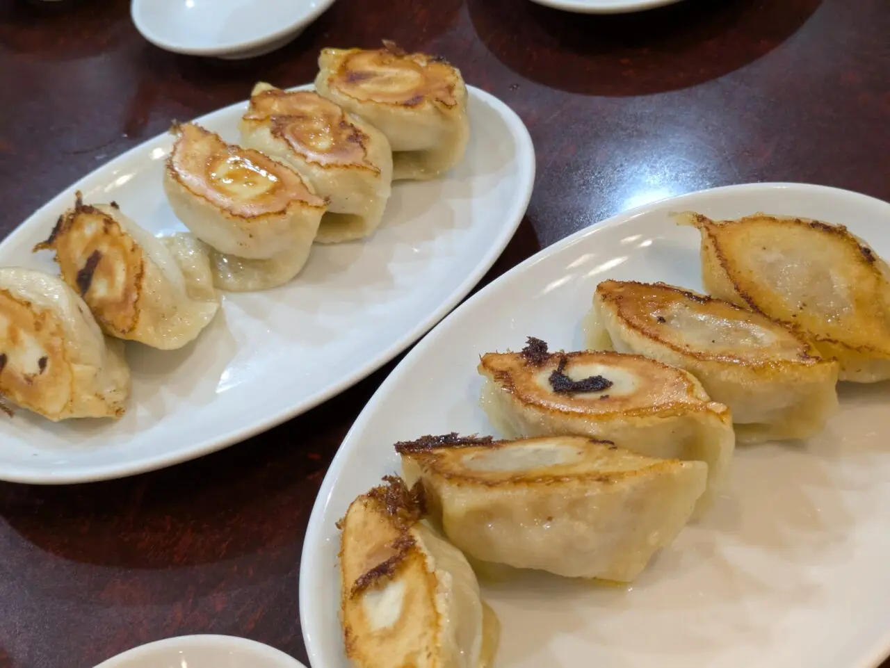 独一処餃子行徳店の焼き餃子