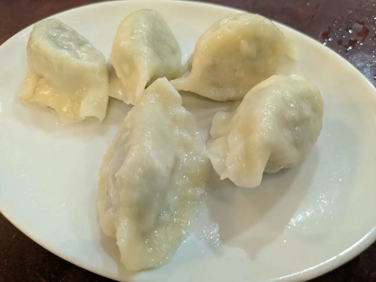 独一処餃子行徳店の水餃子