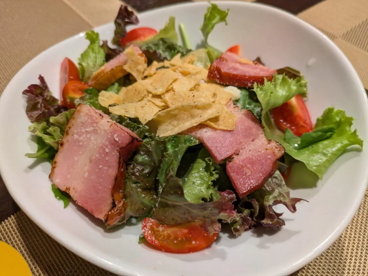 肉の弥生のシーザーサラダ