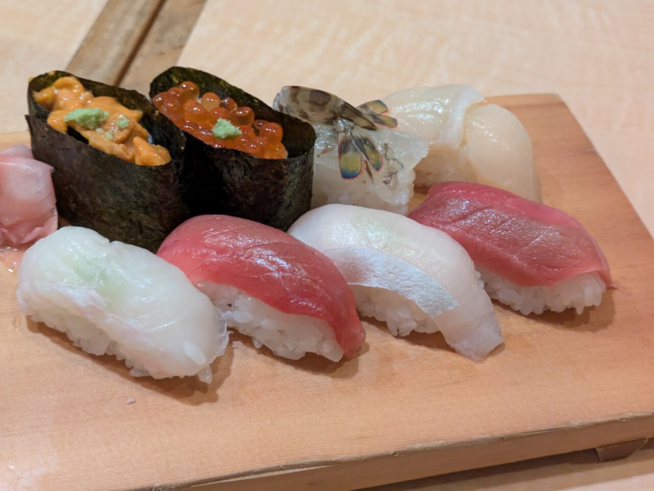 神田ッ子の握り寿司