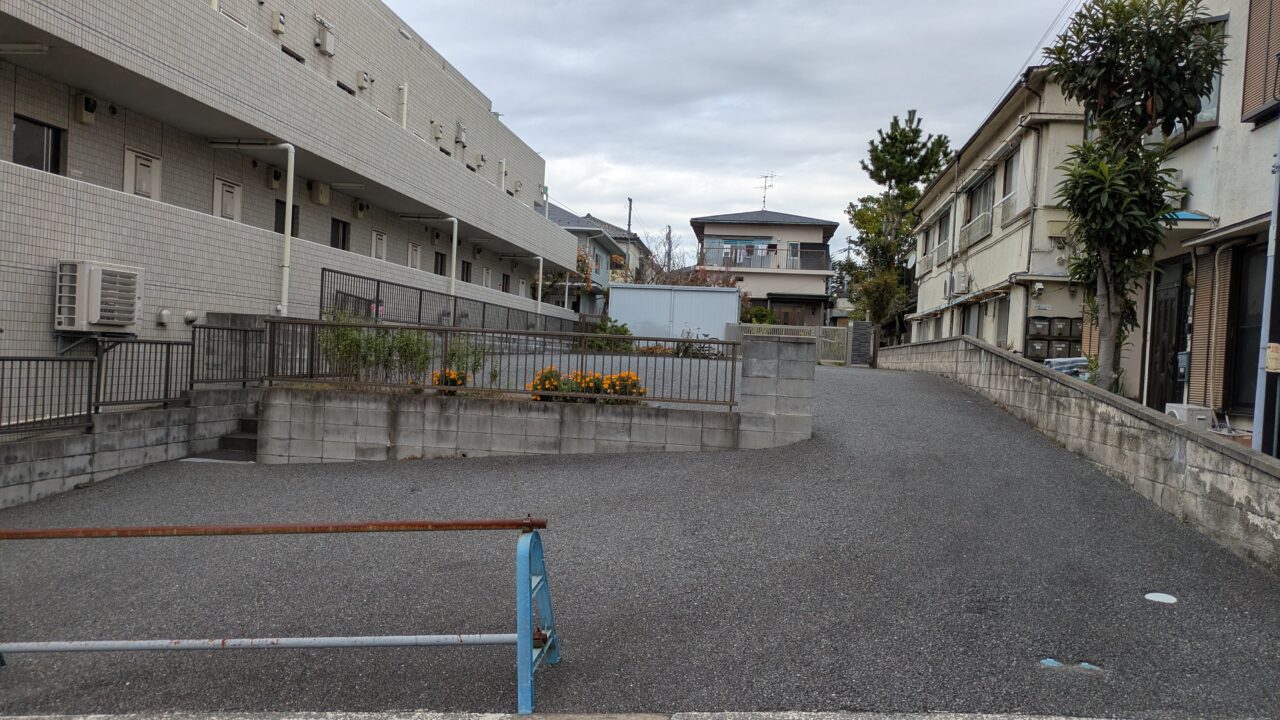 秋の実りマルシェの会場