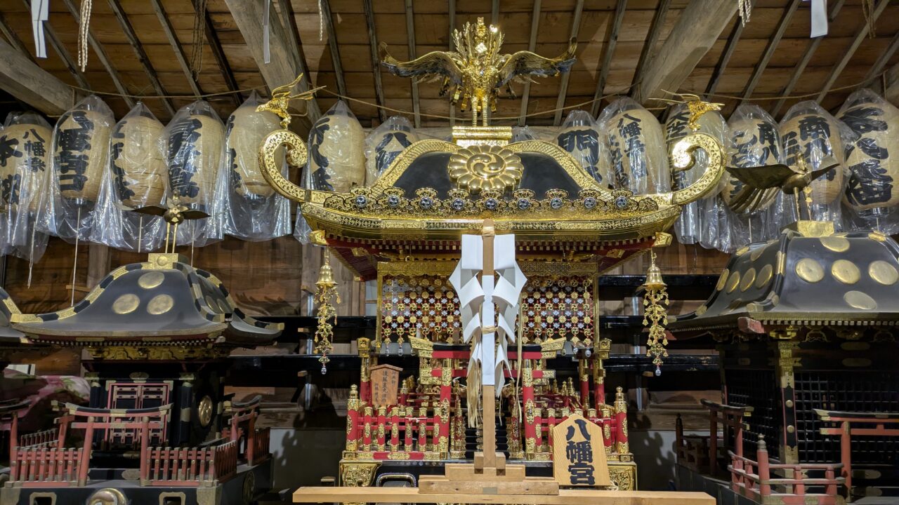 葛飾八幡宮の神輿