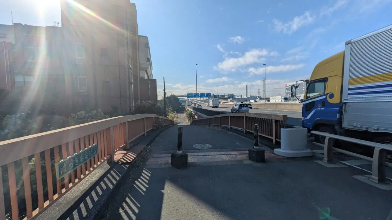 高谷JCTまでの道程