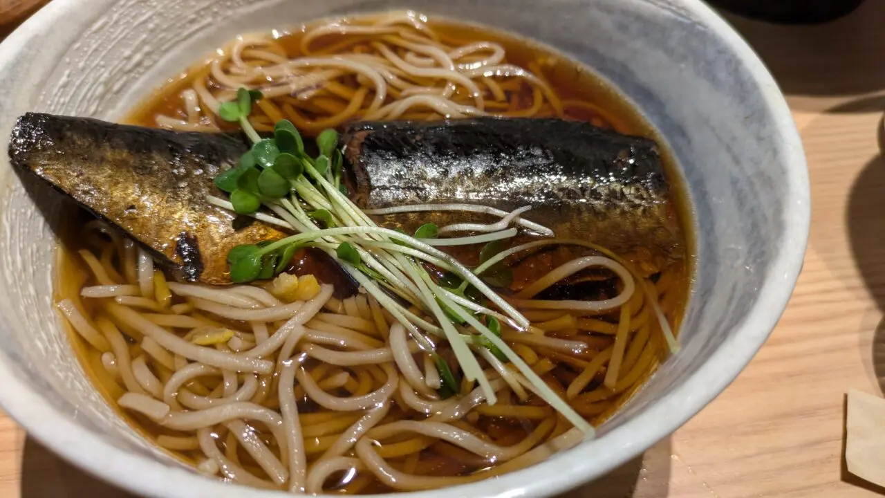 手打ちそば安田のにしんそあ