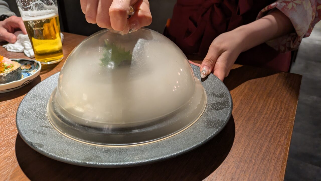 こだわりもん一家本八幡店の鰹の藁焼き