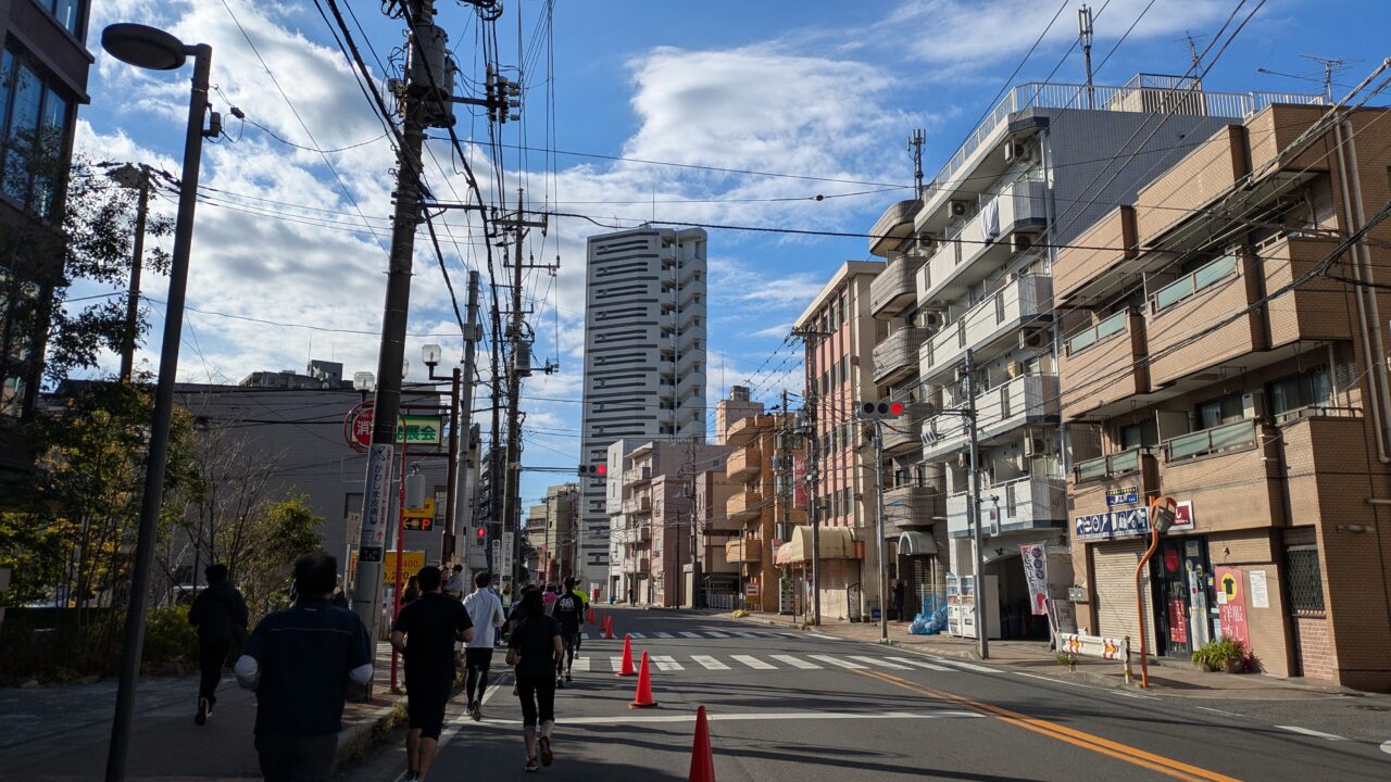 市川市民マラソン大会の5km