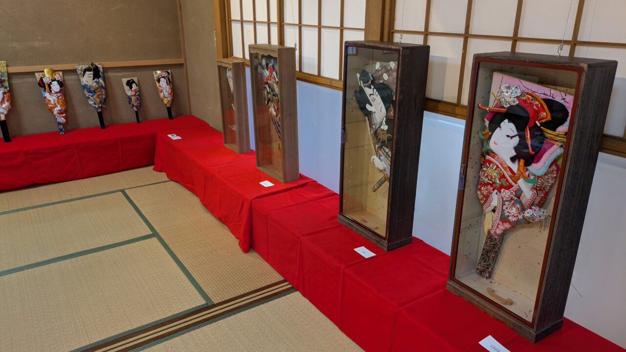 清華園で「なつかしいお正月あそび」展が開催中