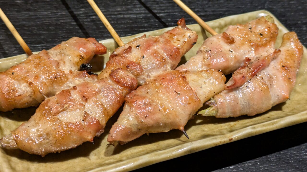 富吉のミョウガの豚肉巻