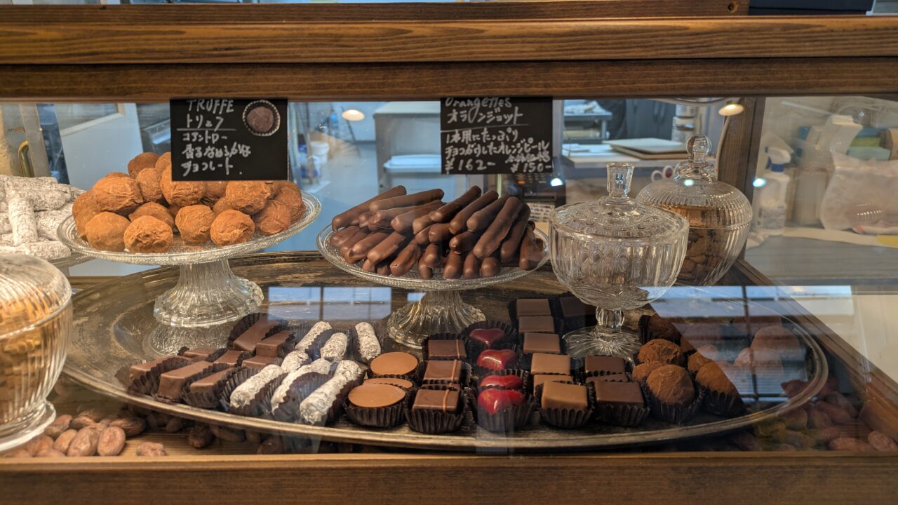 パティスリーデトゥールのチョコ