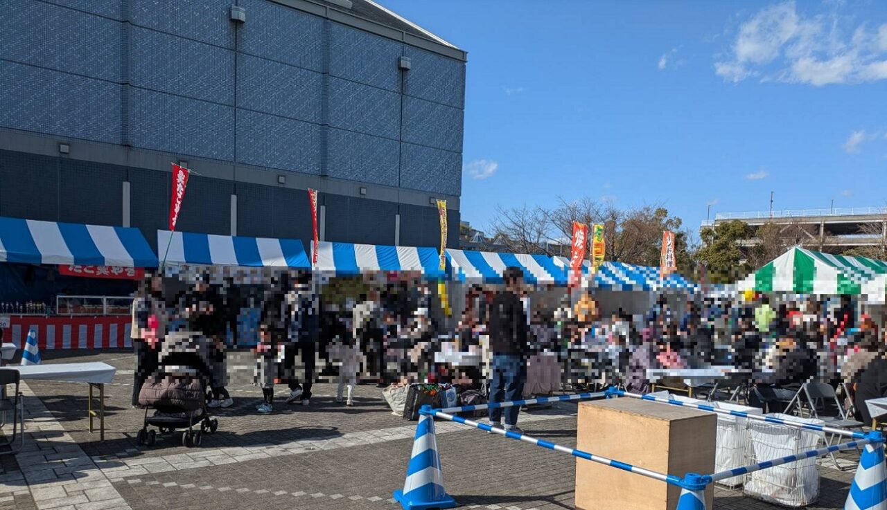 いちかわ産フェスタの会場