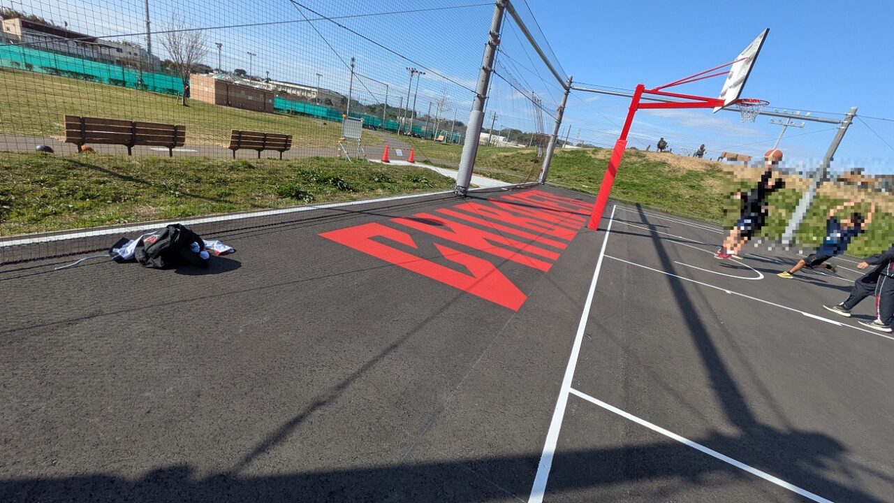 千葉ジェッツのコートがJCOMスポーツパークで無料で使えます。