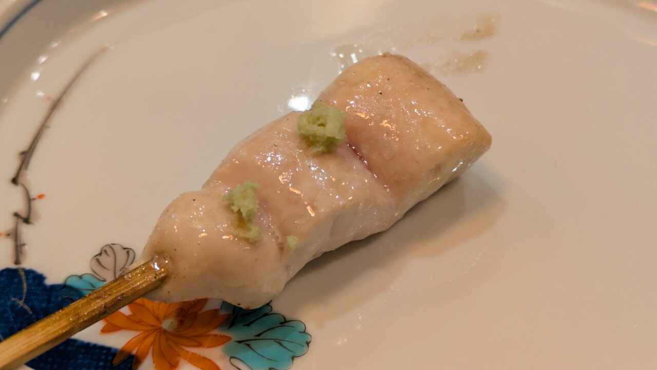 ワインと焼鳥ふじの焼鳥