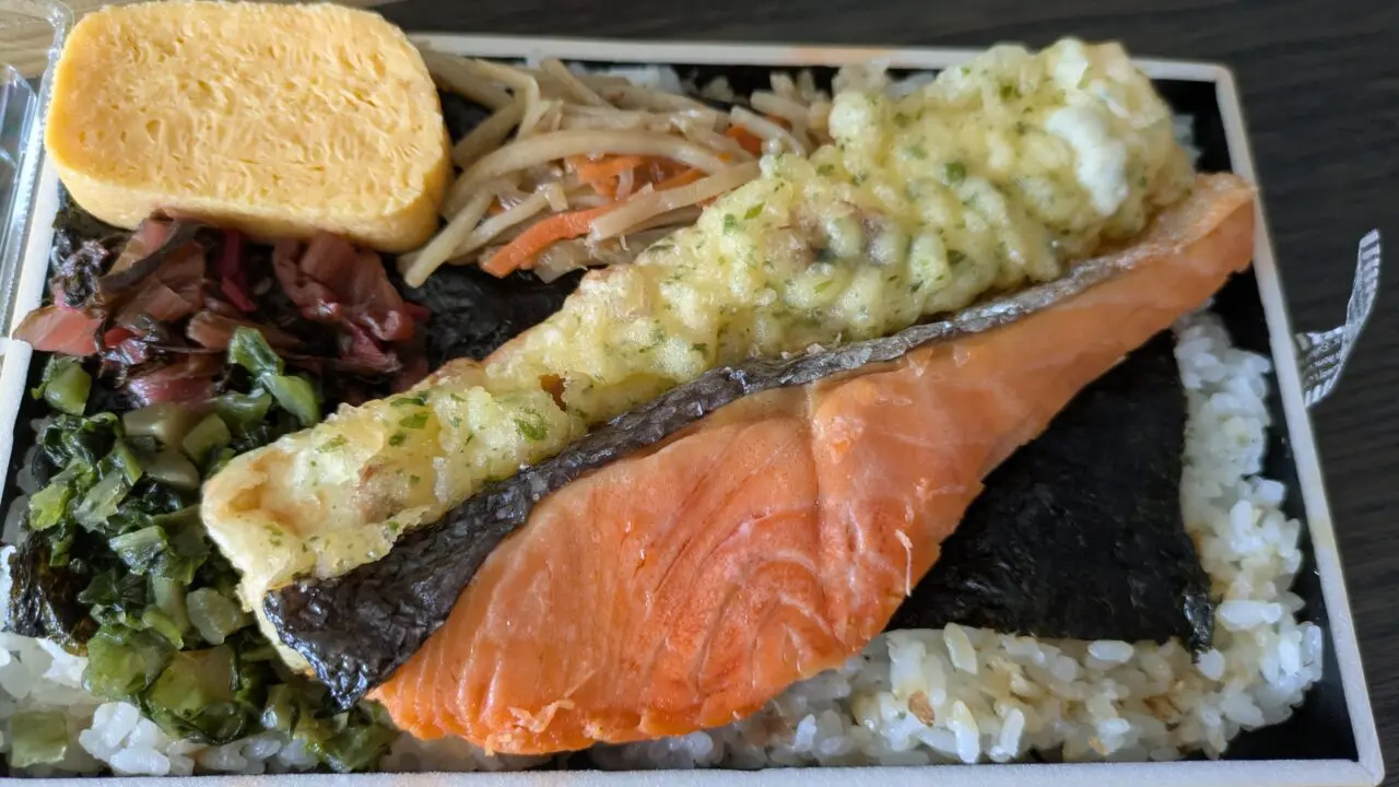 行徳海苔を使ったのり弁