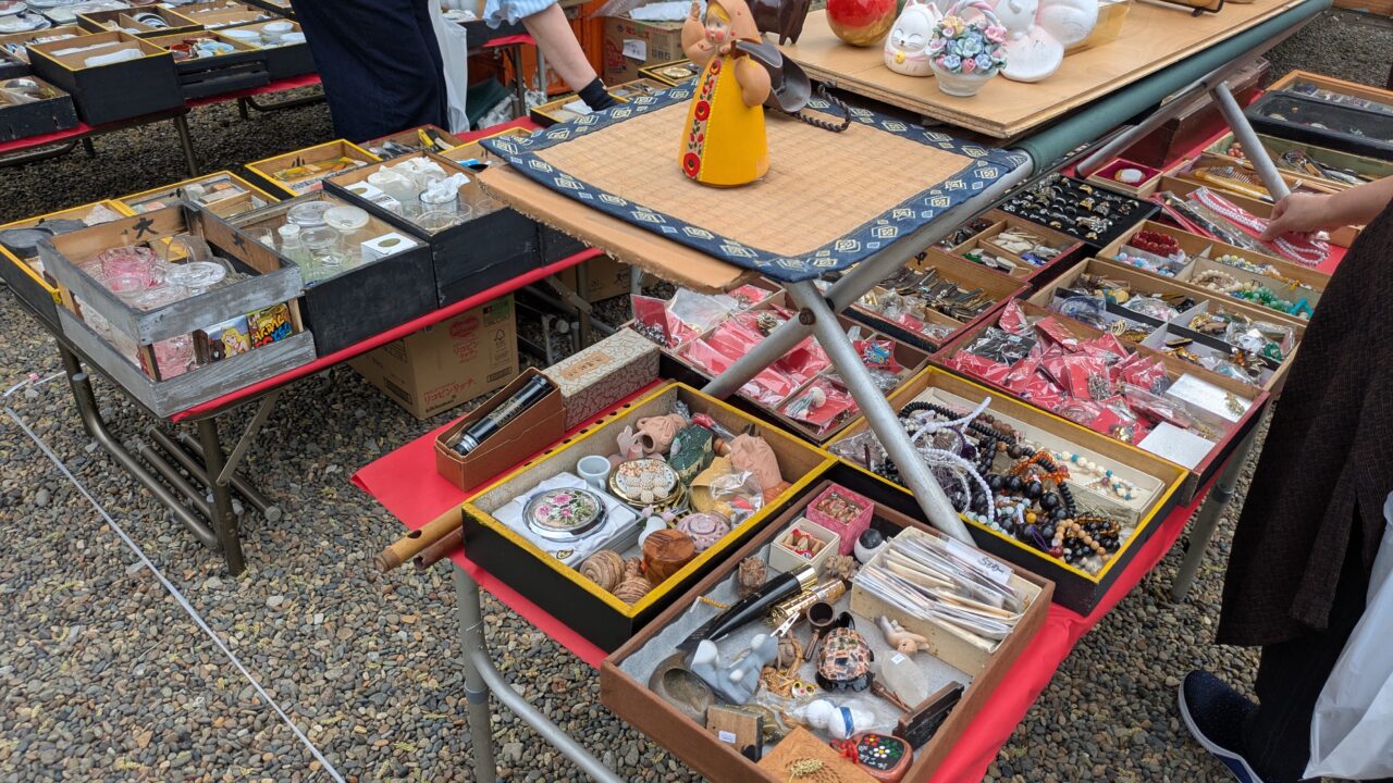 第40回なかやま特別骨董市の出店