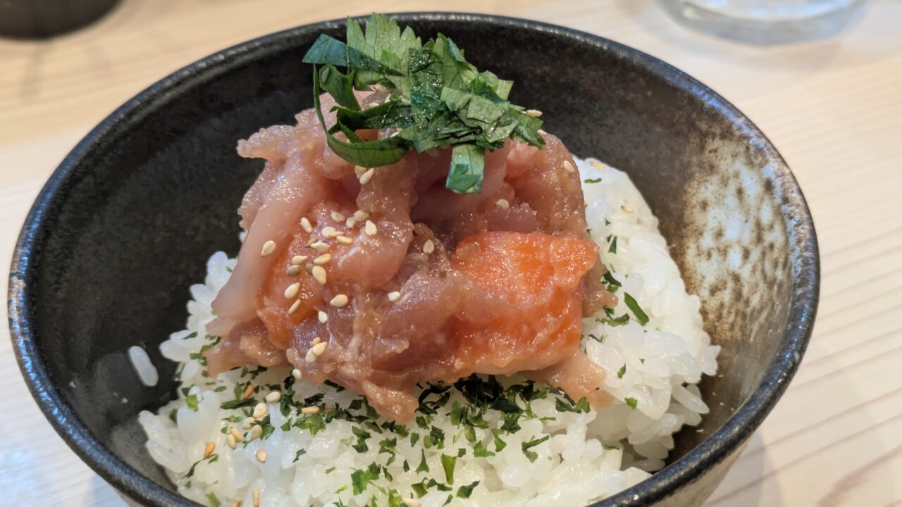 和麺彩の海鮮丼