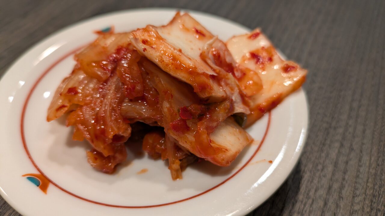 オモニキムチの白菜キムチは昔ながらの味