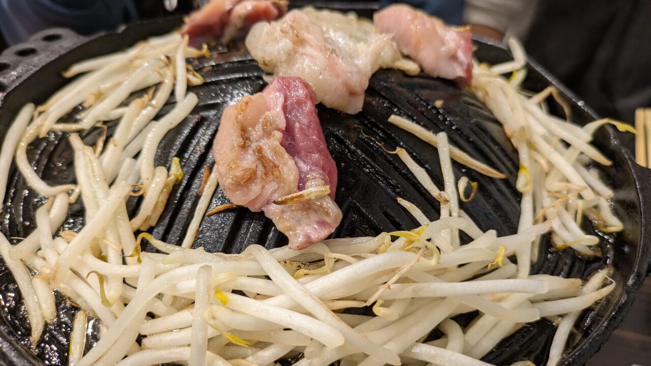 ジンギスカン椿の野菜